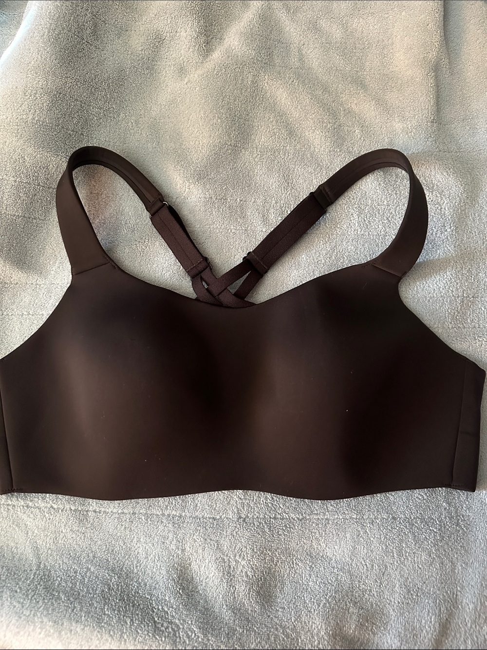 lululemon athletica Brown Seamless Strappy Comfort Bra